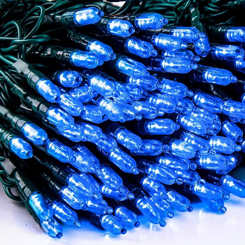 200-Count Blue Battery Operated String Lights, 1 of 8