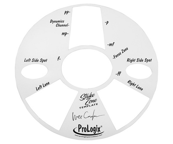ProLogix Percussion Wes Crawford Strike Zone Template 14 in.