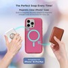 iHome Premium iPhone 16 Pro Max Case, MagSafe Compatible, Drop Protection with Shock-Absorbing Bumpers, Pink - 2 of 4