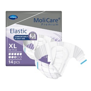 MoliCare Premium Elastic 8D Incontinence Brief, Unisex, XL - 1 of 3