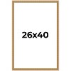PosterPalooza | Refined Gold Picture Frame - UV Acrylic, Foam Board Backing, Hanging Hardware - 2 of 4