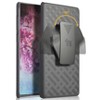 Nakedcellphone Case with Stand and Belt Clip Holster for Samsung Galaxy Note 10 Plus - Black - 3 of 4