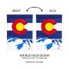 Evergreen Flag Colorado State Garden Applique Flag - 4 of 4