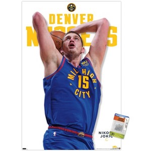 Trends International NBA Denver Nuggets - Nikola Jokic Feature Series 23 Unframed Wall Poster Prints - 1 of 4