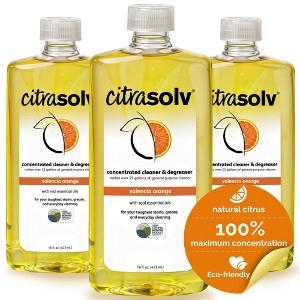 Citra Solv Concentrated Cleaner & Degreaser, Deodorizer, Home & Outdoor, Adhesive Remover, Natural Orange Oil - 1 of 4