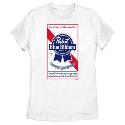 Women's Pabst Label Logo T-Shirt