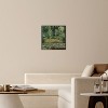 Monet - The Japanese Footbridge and the Water Lily Pool Giverny Canvas Impressionism Wall Art by Art Remedy Framed - 2 of 4