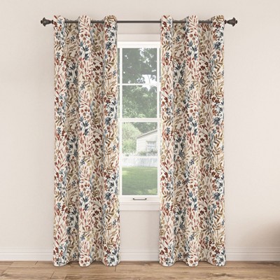 BrylaneHome Amelie Printed Grommet Panel