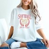 Simply Sage Market Women's Softball Sports Club Short Sleeve Garment Dyed Tee - 2 of 3