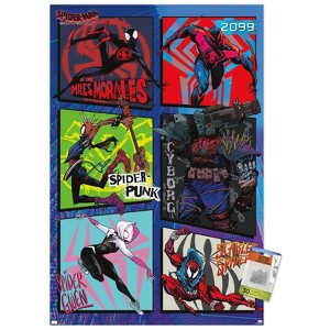 Trends International Marvel Spider-Man: Across The Spider-Verse - Group Unframed Wall Poster Prints - 1 of 4