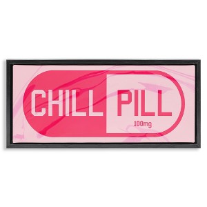 Stupell Industries Chill Pill Modern Pop, 25" x 11" - 1 of 4