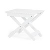 CAVINAS Acacia Wood Folding Outdoor Side Table with Slat Design, Outdoor Folding Wooden End Table, Patio End Table - 4 of 4