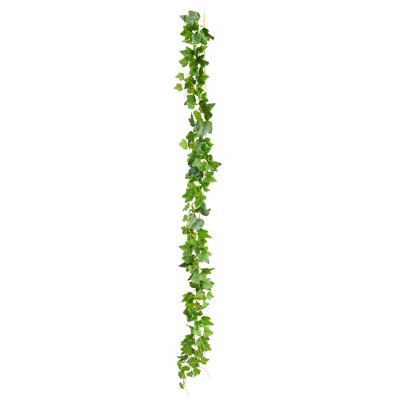 Vickerman 71" Artificial Green Frosted Ivy Vine, Set of 3