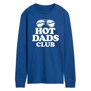 Men's - Instant Message - Hot Dads Club Long Sleeve Graphic T-Shirt - 1 of 4