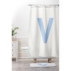 Deny Designs April Lane Art Block Monogram Memory Foam Bath Mat - 4 of 4