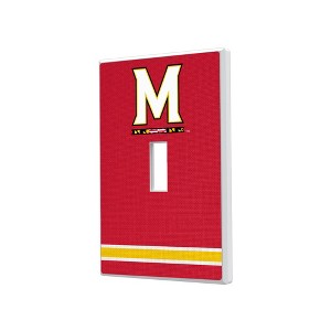 NCAA Big Ten Universities Stripe Hidden-Screw Light Switch Plate for Single Toggle - 1 of 4