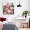Stupell Industries Pink Hydrangea Impressions Framed Giclee Art, White, 24" x 24" - 3 of 4