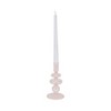 Glass Taper Candle Holder - Modern Decorative Candlestick for Home, Office, Bedroom & Living Room - Elegant Tall Contemporary Accent Decor - 4 of 4