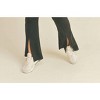 Women's High-waisted Flare Front Slit Leggings -plus - Kimberly C - 2 of 2