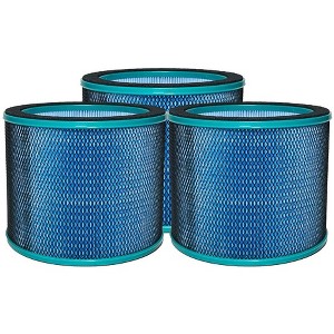 Nispira R21/ R020 2-in-1 True HEPA Filter Replacement For Bladeless Tower Air Purifier Fan UTY R021 R21 R020 R20 SKJ-CR021 SKJ-CR020 Medium, 3 Packs - 1 of 4