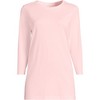Lands' End Women's 3/4 Sleeve Cotton Supima Tunic - 3 of 3