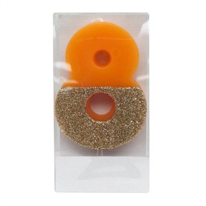 Number 8 Glitter Candle - Spritz™ - 1 of 1