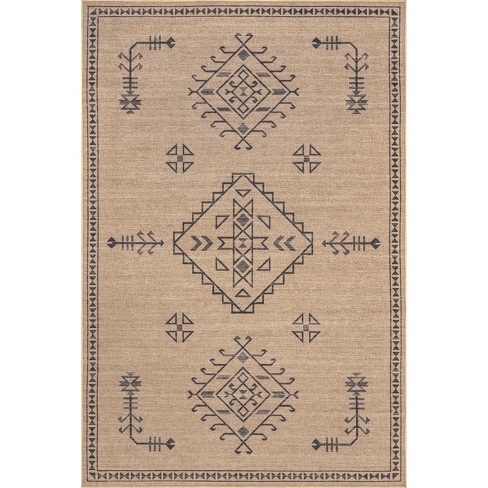 Nuloom Jodi Southwestern Easy-Jute Machine Washable Indoor Area Rug - image 1 of 4