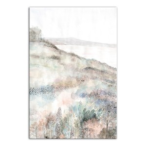 Creative Products Muted Watercolor Landscape 20x30 Canvas Wall Art - 1 of 4
