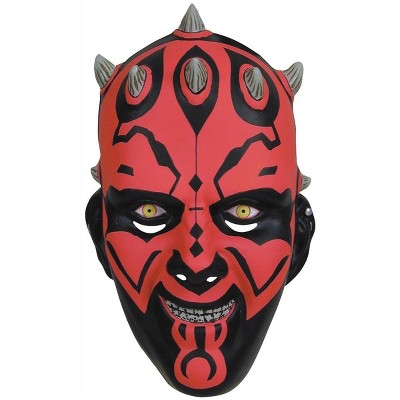 Rubie's Star Wars Darth Maul 3/4 Adult PVC Mask Costume Accessory