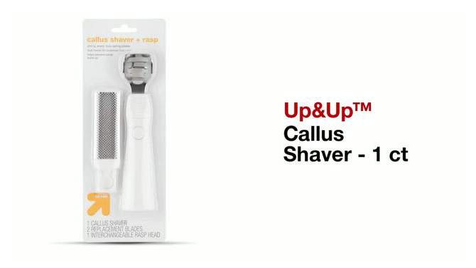 Callus Shaver - 1ct - up &#38; up&#8482;, 2 of 5, play video
