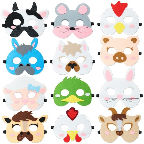 animal themed face masks