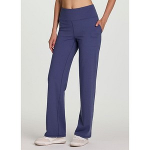 RBX Active Women's Buttery Soft Bootcut Yoga Pants Squat Proof Flare Leggings with Pockets - 1 of 4
