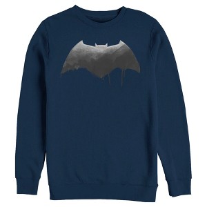 Men's Zack Snyder Justice League Batman Silver Logo Sweatshirt - 1 of 4