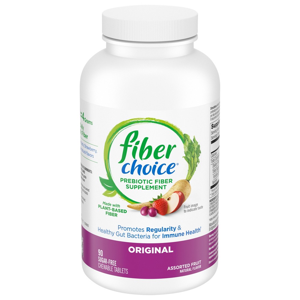 UPC 369266000910 product image for Fiber Choice Sugar Free Assorted Fruit Chewable Tablets 90ct | upcitemdb.com