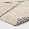 7'X10' Glacier Diamond Woven Area Rug Cream - Threshold™ - image 2 of 4