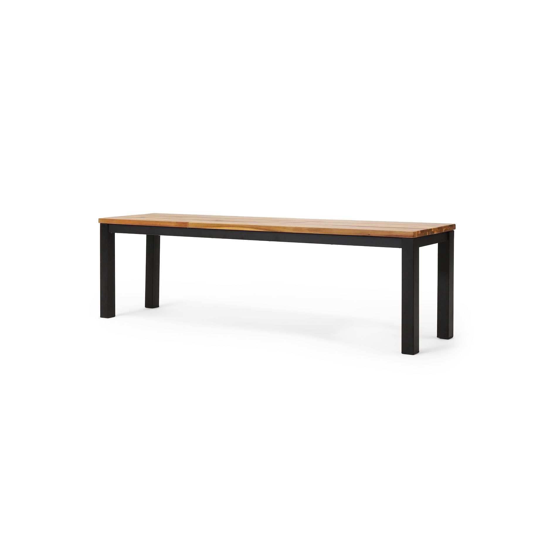 Dexmalle Industrial Patio Garden Bench