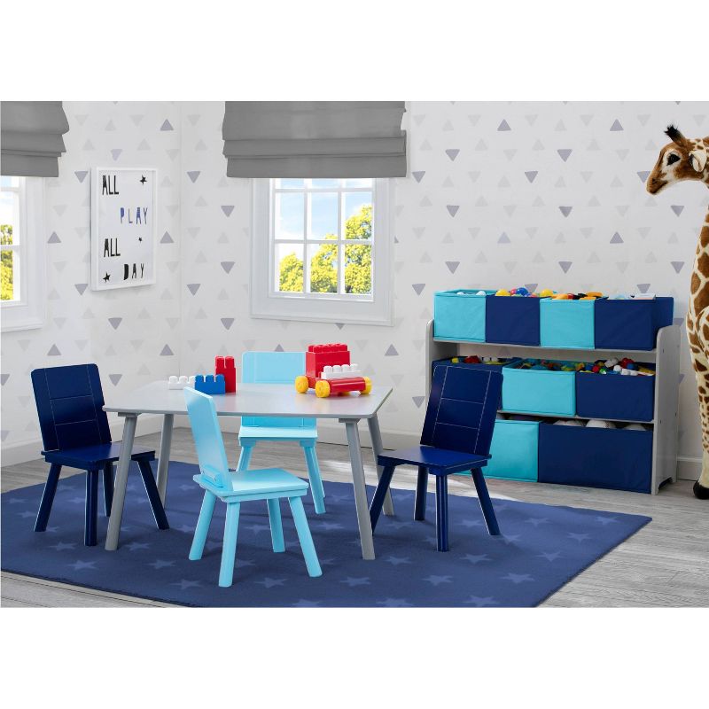 Delta Children Kids' Table and Chair Set 4 Chairs Included, 4 of 13