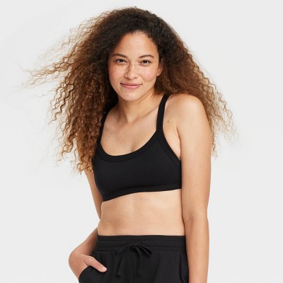 Colsie - Bralette triangular de encaje para mujer - caléndula