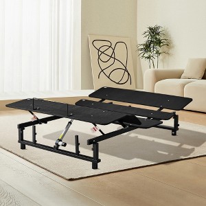 Queen Size Adjustable Bed Frame with Head and Foot Incline for Bedroom - 1 of 4