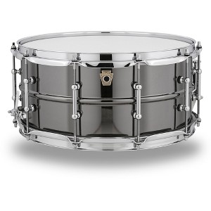 Ludwig Black Beauty Snare Drum With Tube Lugs 14 x 6.5 in. - 1 of 3