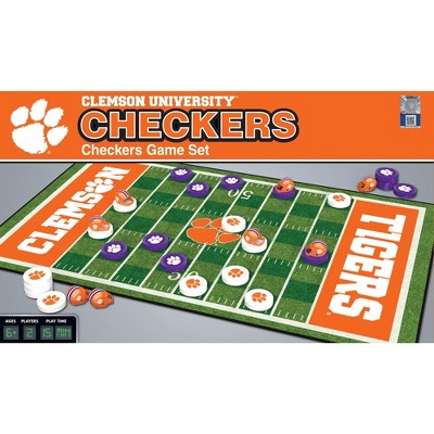 MasterPieces NCAA Clemson Checkers Board Game