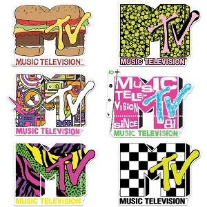 Mtv Mtv Logo 100Ct Sticker Pack Miscellaneous 100 Ct. Sticker Pack - 1 of 4