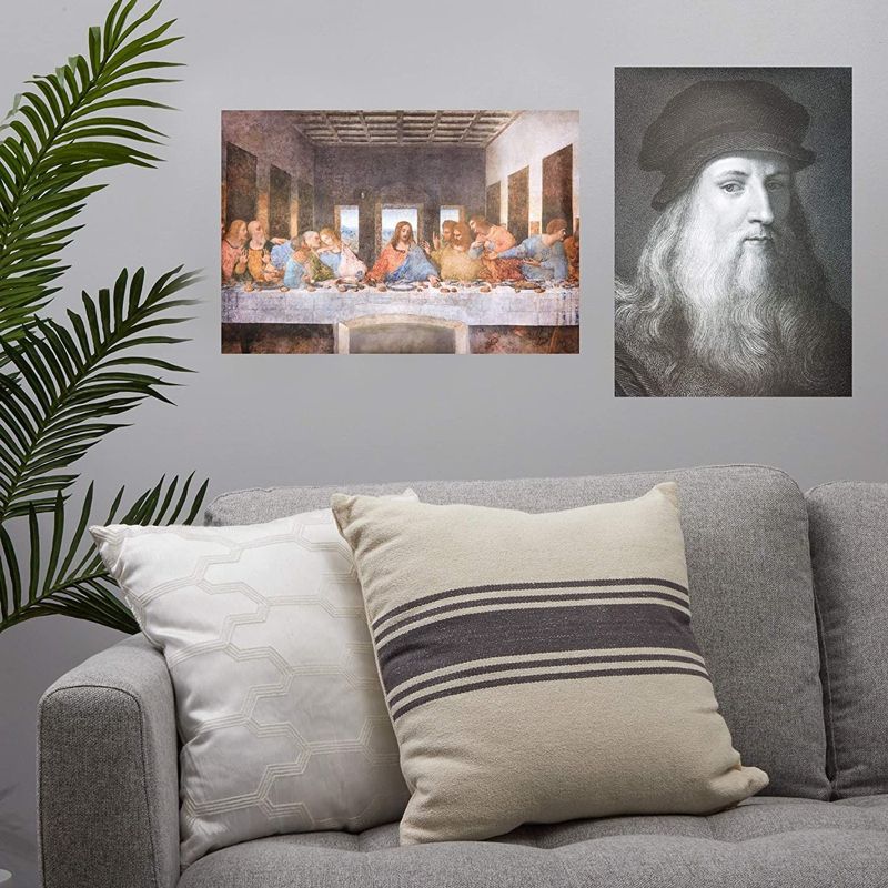 20 Packs Leonardo da Vinci Posters Wall Art Print Poster for Home Office Apartment Dorm Wall Decoration, 20 Designs, 13 x 19 inches, 2 of 7