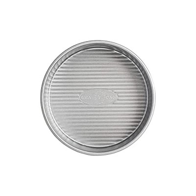 Gibson 7.5 in. Baker's Friend Steel Non-Stick Round Bake Pan