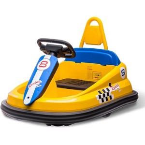 Baby Bumper Car 6V Electric Ride-On for Kids 3-6 Years, 360¡ã Spin, 2 Speeds, Lights, Music & Horn, Toddler Ride-On Toy for Boys Girls - 1 of 4
