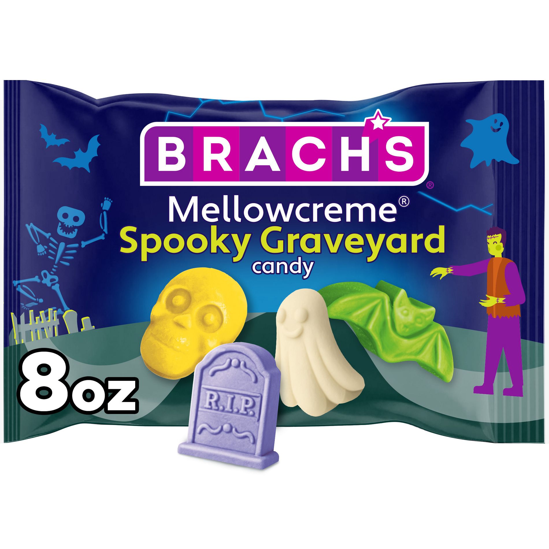 Brach's Spooky Graveyard Mellowcreme Halloween Candy - 8oz