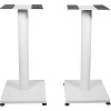 Paaaawaters 21 inch Steel Bookshelf Speaker Stands, 60 lbs Capacity, Anti-Vibration Foam, Cable Management - 2 of 4