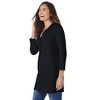 Woman Within Plus Size Thermal Button-Front Tunic - 4 of 4