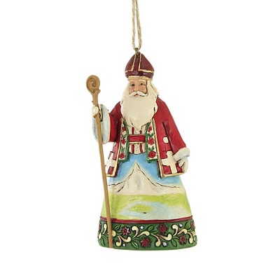 Jim Shore 5.0" Swiss Santa Switzerland Claus  -  Tree Ornaments