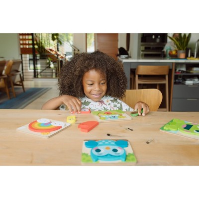 Chuckle &#38; Roar My 1st Wooden Puzzle Set - 4pk_1